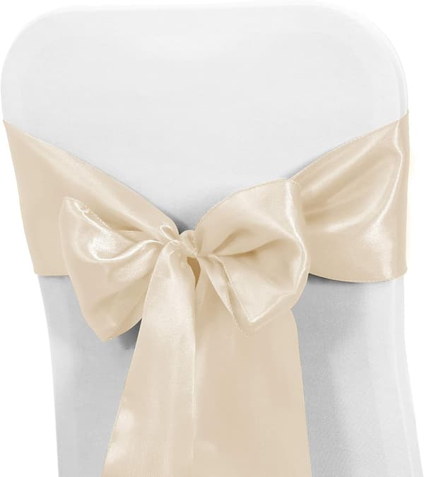 10 Pak Satin Stole til Bryllupsreception - Universal Ch DXGHC