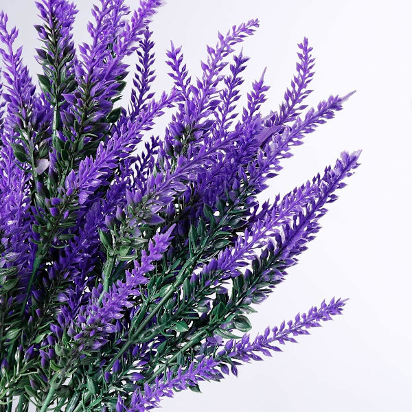 6 Kunstige Lavendel, Eksklusive Kunstige Blomster, til K