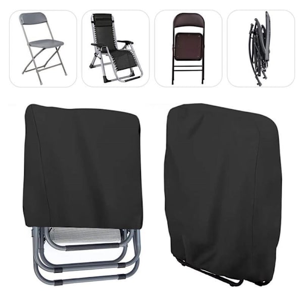 Fällbart Solstolsskydd, 210D Oxford Recliner Förvaringsöverdrag, Wa