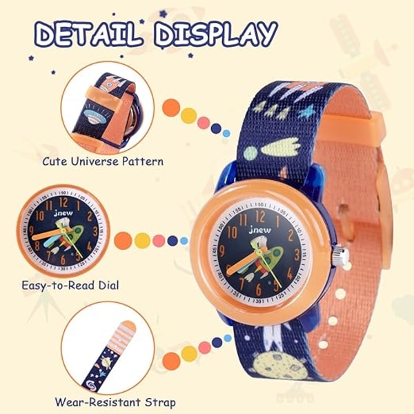 Boys and girls watches, children's waterproof watches, children's