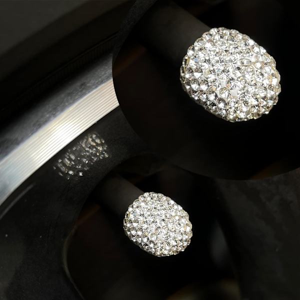 Bling-venttiilihatut, 4 kpl Renkaiden venttiilihatut, Universaali käsintehty