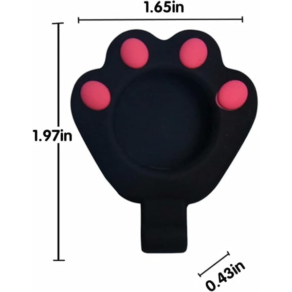 4-pack Cat Paw AirTag case för Apple AirTag Tracker, silikon DXGHC