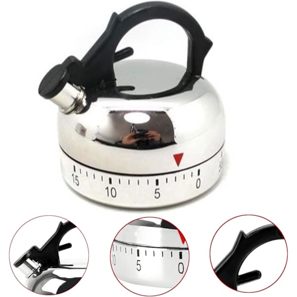 Mekanisk Timer Køkken Timer Plastik Mekanisk Tid