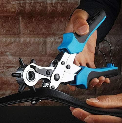 Punchtang Hole Punch Hjul til Læder/Bælte/Papir/Urremme