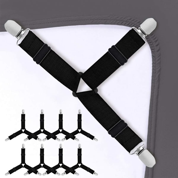 Sengesettfeste, Justerbar Trekant Elastisk Sengesett Holder DXGHC