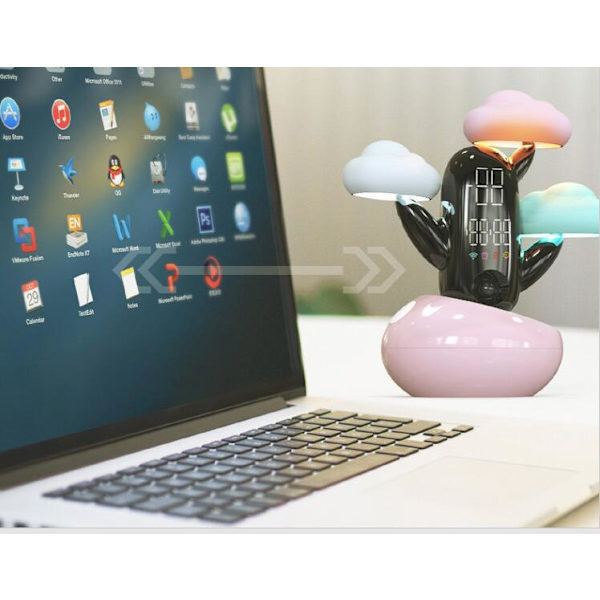 Vejrtidslys Smart vækkeur Multifunktionel Bluetooth Cl