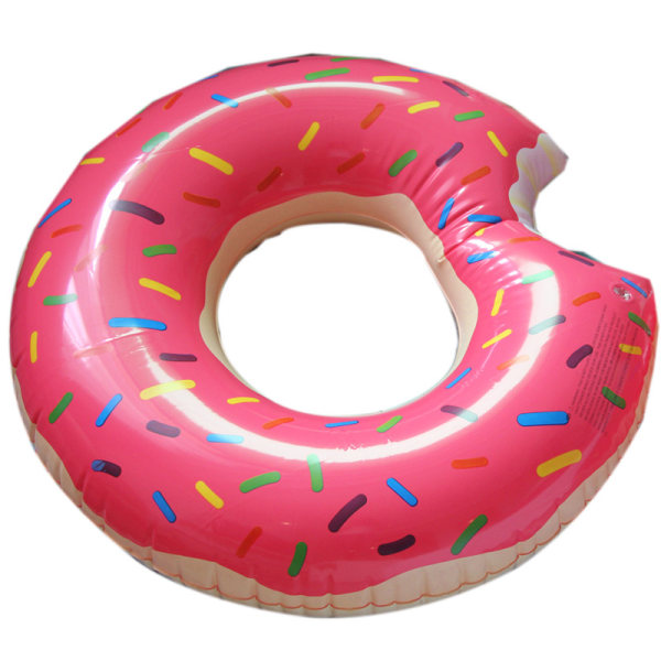 Svømme Ring Tykkere Oppblåsbar Redningsring Donut (80cm)