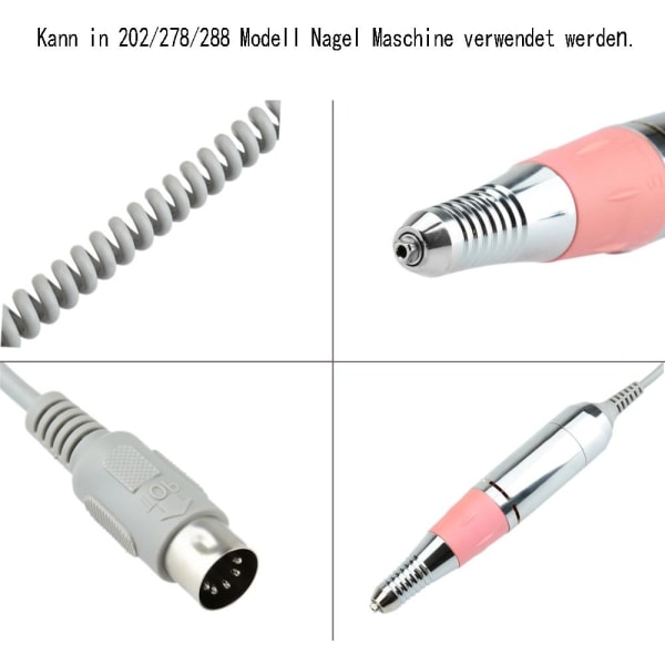 Manikyr Maskine Negleboremaskine Elektrisk Mini Pedikyr Neglekunst Værktøj