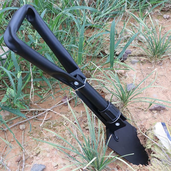 Militær Multifunktionel Spade Metal Foldbar Pickaxe, Mini Overlevelsesudstyr