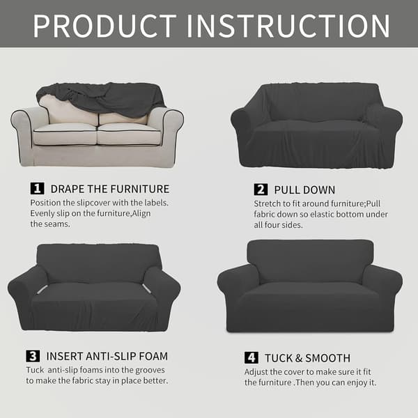 Avslappet Stretch Sofa Treseter Sofa Trekk Møbler