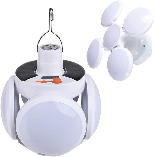 Latautuva LED-leirintälyhty 40W Latautuva leirintälamppu 5