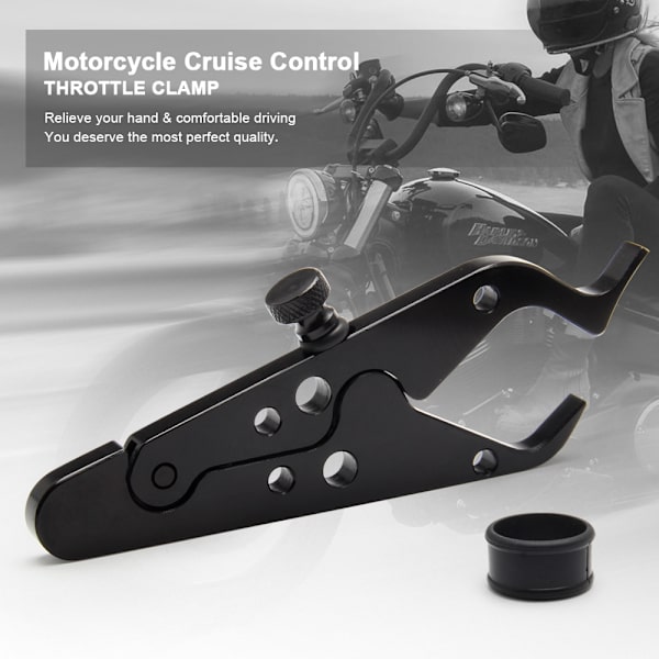 Universal Motorcykel Throttle Lock, Scooter Aluminium Throttle Con