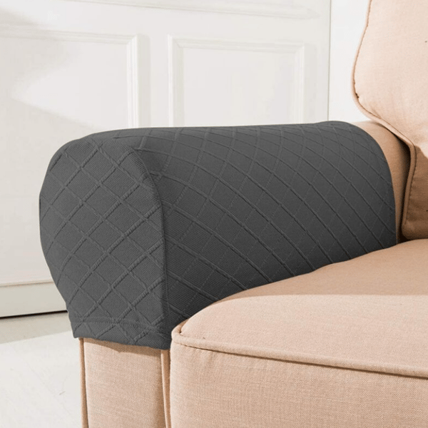2 stycken Mjuka Soffa Armstödsöverdrag Halksäkra Armstolsöverdrag E