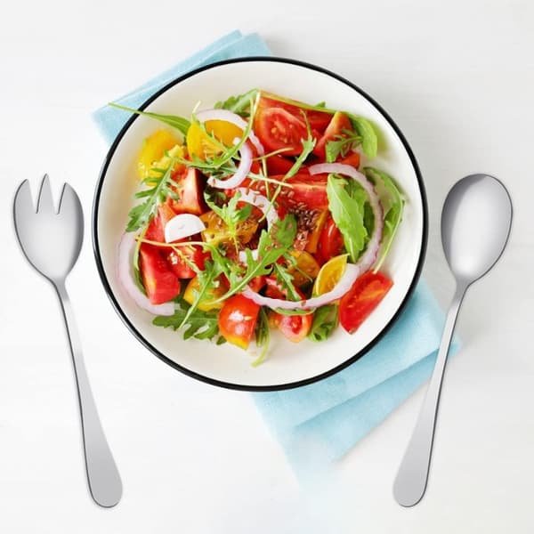 2 stk. Salatske og 2 stk. Salatgafler, Rustfrit Stål Sala DXGHC