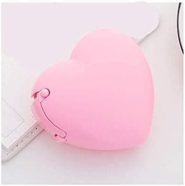 (Pink farve) Limtape Dispenser, Hjerteformet Limtape D