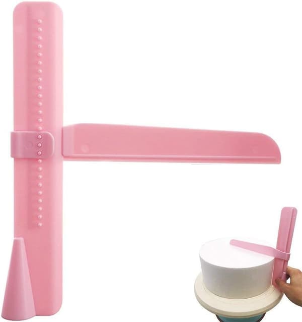 Kakeglatter Justerbar Kakespatel Kakeskraper Fondantglatter