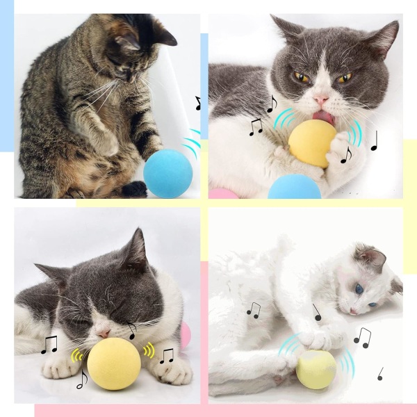 Interactive Toy Cat Ball Interactive Toys Cat Catnip Ball Chew Ba