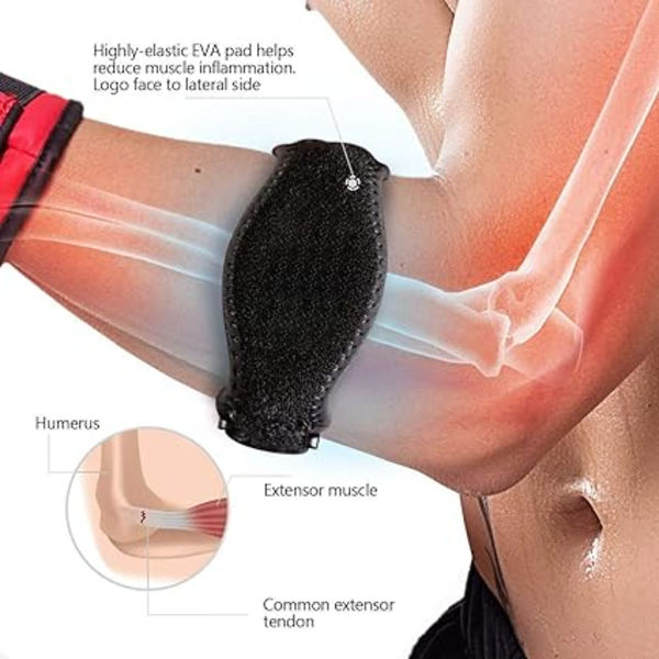 Dewenwils Tennisalbue 2 stk. Medicinsk Albuepude Golfalbue Støtte DXGHC
