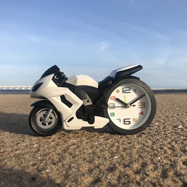 1 Pakk Motorsykkel Alarmklokke Ornament Kreativ Klokke Student Chi