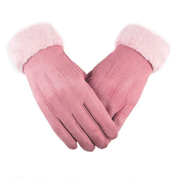 2 paria lämpimiä aikuisille tarkoitettuja plushista itse lämpeneviä syksy- ja talvikäsineitä