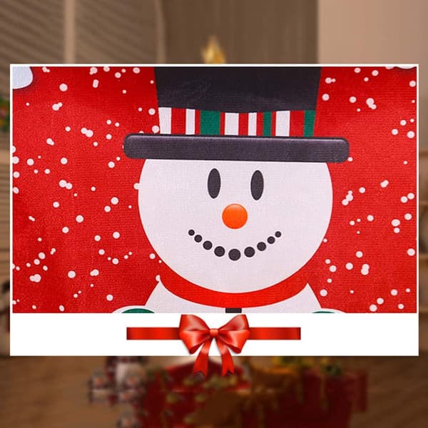 3-pack Julstolsöverdrag 60 x 46 cm Tomte Snögubbe M DXGHC