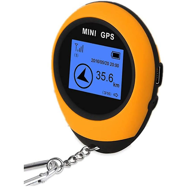 Mini GPS-navigering, bärbar utomhusplatsfinder spårningshand