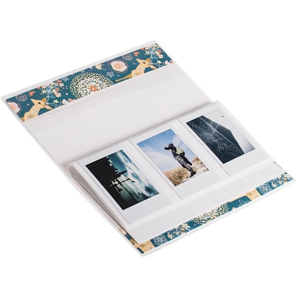 2 x Instant Instax Fotoalbum Kortinnehavare för Fujifilm Inst