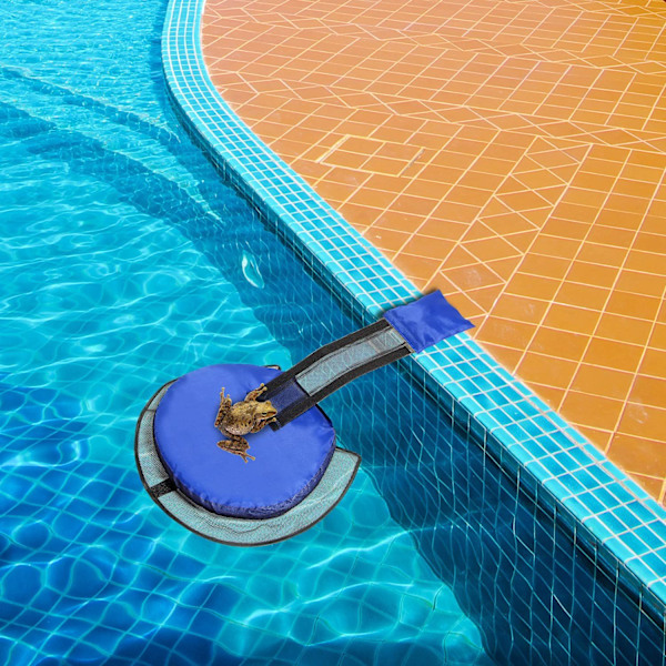 1 stk. Dyreredningsrampe til pools & spabade | Til alle små dyr, der kommer ind i poolen | Robust materiale & lang L