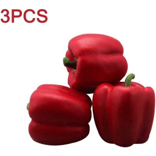 Konstgjorda Simulerade Falska Peppar Capsicum Konstgjorda Grönsaker