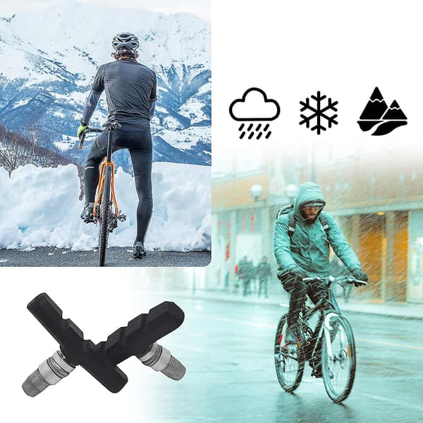 2 Par Cykelbromsbelägg för V-bromsar, U-bromsar och Cantilever