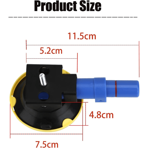 Verktøy for å fjerne bulker uten maling, monteringssugkopp håndpumpe, He DXGHC