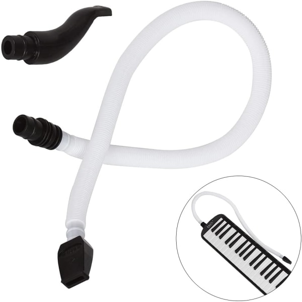 Melodica Pianica plast flexibelt rör med munstycke för början