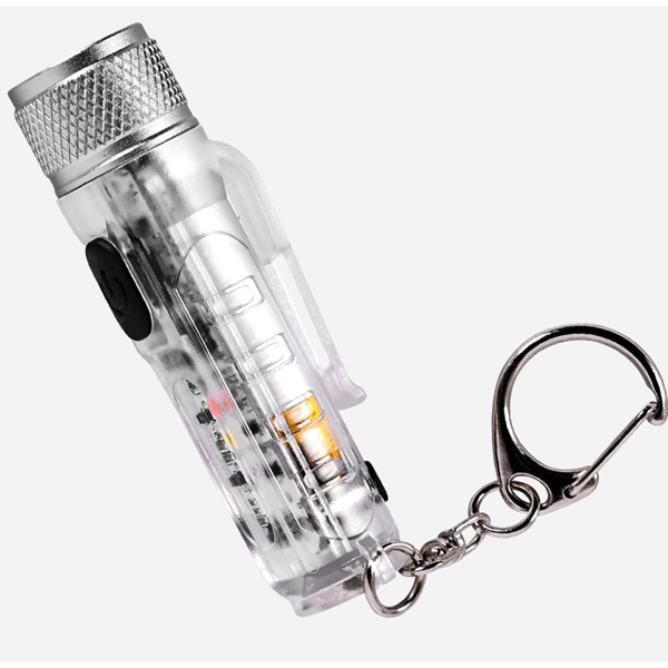 Pieni Mini Tehokas Avaimenperän LED-Taskulamppu Type-C Latautuva F