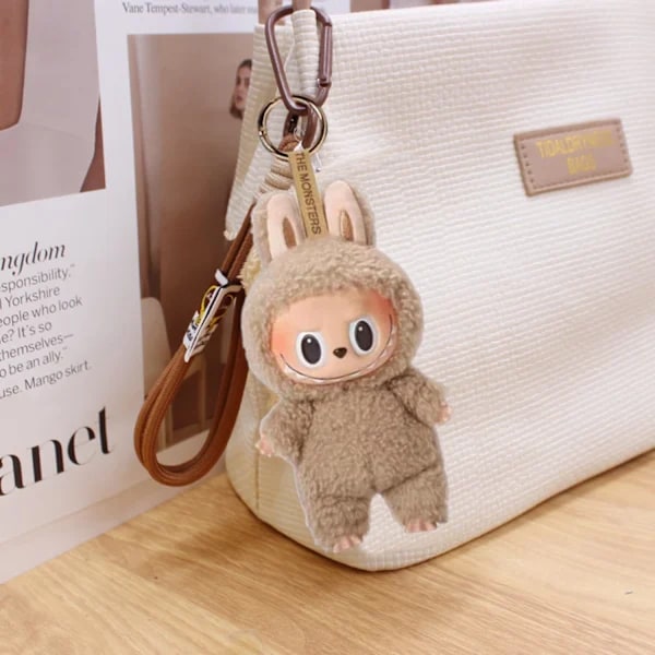 Labubu, Labubu Popmart Monster Nøkkelring, Labubu Plysj Nøkkelring, Labubu Plysj Anheng, Labubu Plysjdukke, Gaver