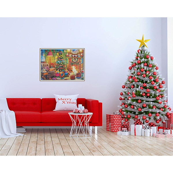 Adventskalender 2023 Julepuslespil - Jul ved F