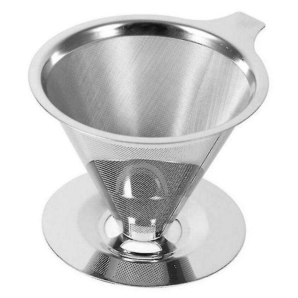 Rostfritt stål häll över kaffedroppare Mesh Fi DXGHC