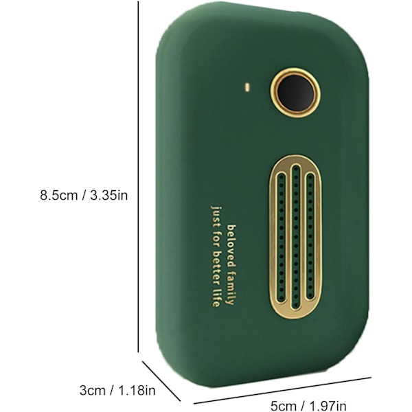 1 Paketti Mini USB Jääkaapin Ilmanraikastin - USB Latautuva - Ilmanpuhdistin