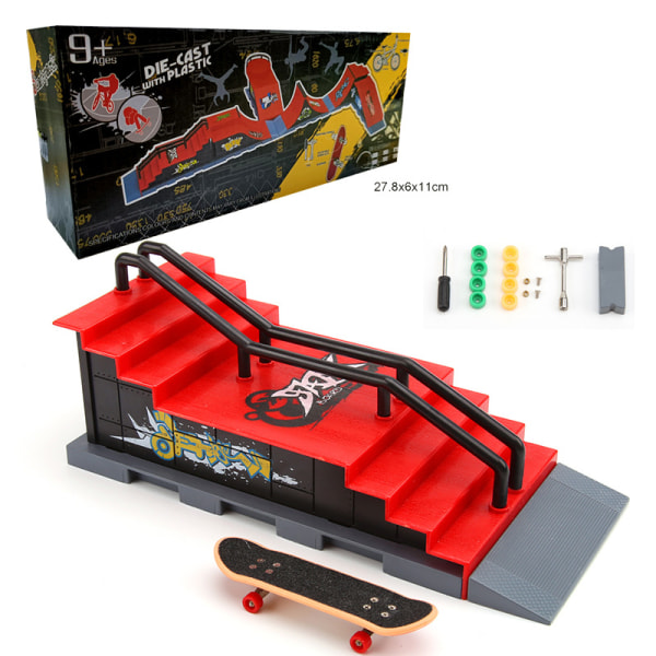 Mini Finger Skating Board Venue Combination Toys Skate Park