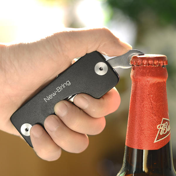 Nyckelhållare Smart Kompakt Metall Keybar (Svart)