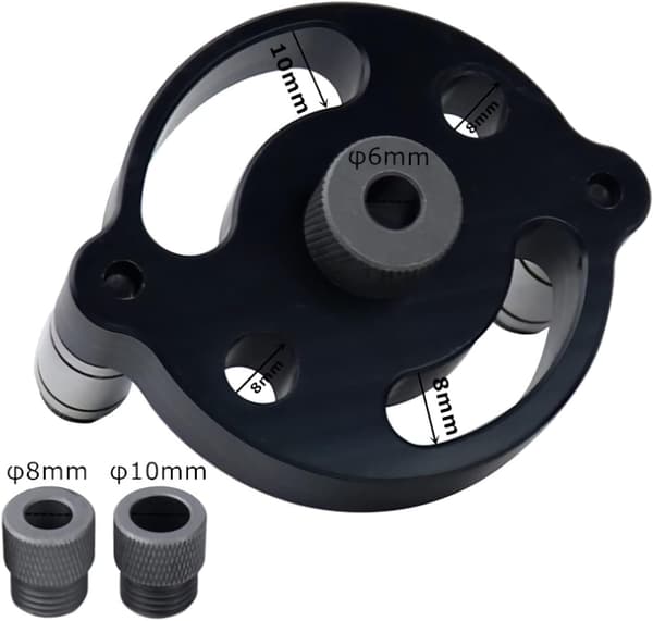 Selvsentrerende Dyveljiggsett, Dyvelboringsguide, 7cm Drill DXGHC