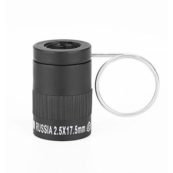 Mini lomme-teleskop 2.5X17.5mm spion super mini finger bu