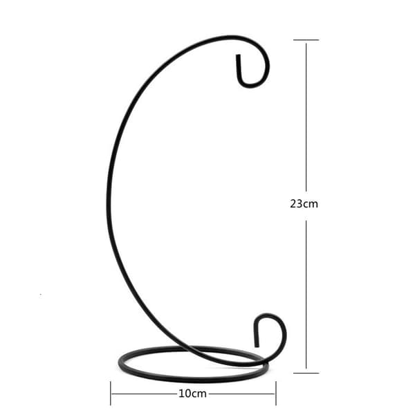 Metallisk Julekuleholder Hengepynt Display Stativ for Pla