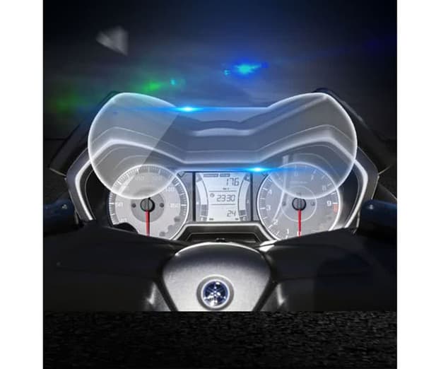 Passar YAMAHA XMAX300 instrument med hög transparens
