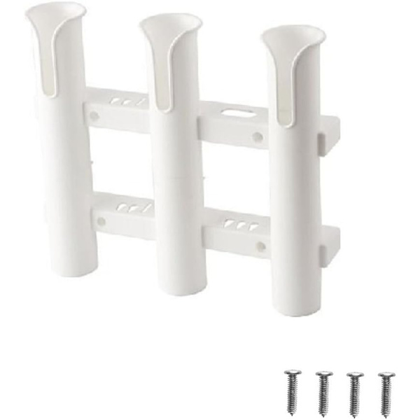 One Piece 3-polet Stang Holder, Sidemontering, Alt Tilbehør