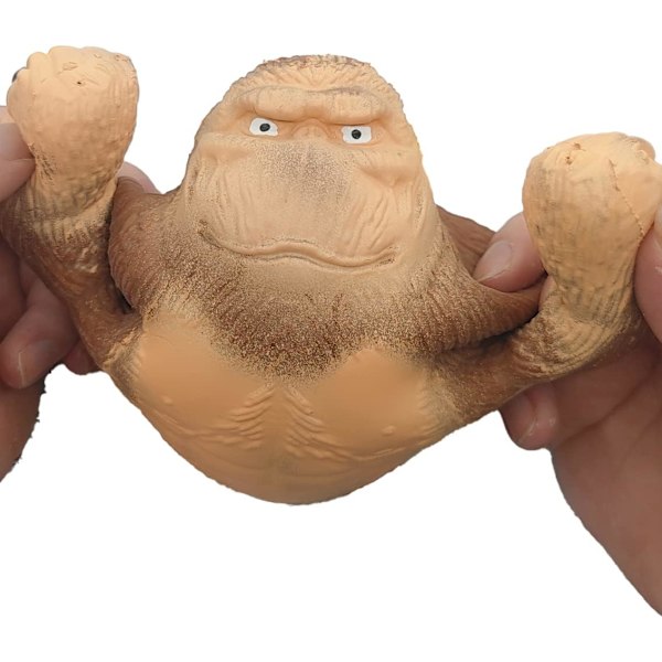 Apa-leksak, Stretch Gorilla Figur för Barn och Vuxna, Avstressande