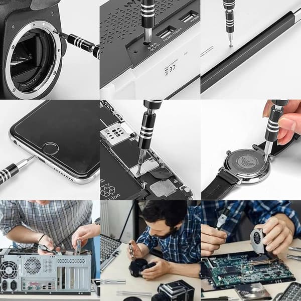 Mini Skruvmejselset, 115 i 1 Precision Mekanisk, Multifunktionell