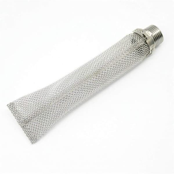6-tommer Bazooka-si  med kogningssi (1/2\" NPT) med rørfitting (1/2\"