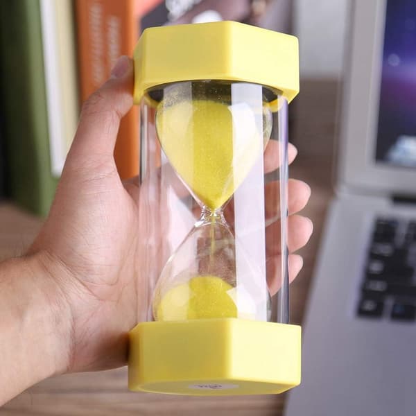 Tidsglas med Farverigt Tidsglas med Timer 10 Minutters Tidsglas Timer