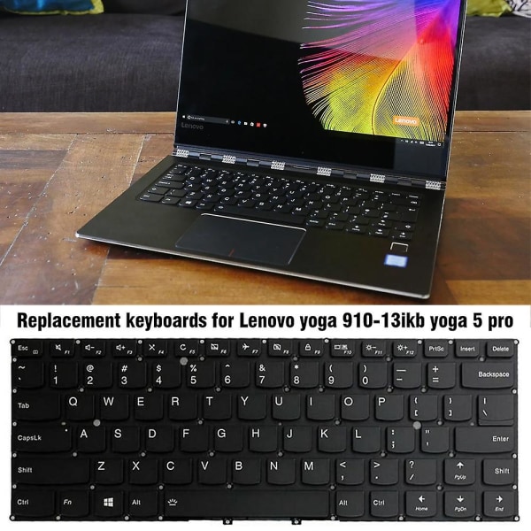 Laptoptangentbord för Lenovo Yoga 910-13jkb / Yoga 5 Pro DXGHC