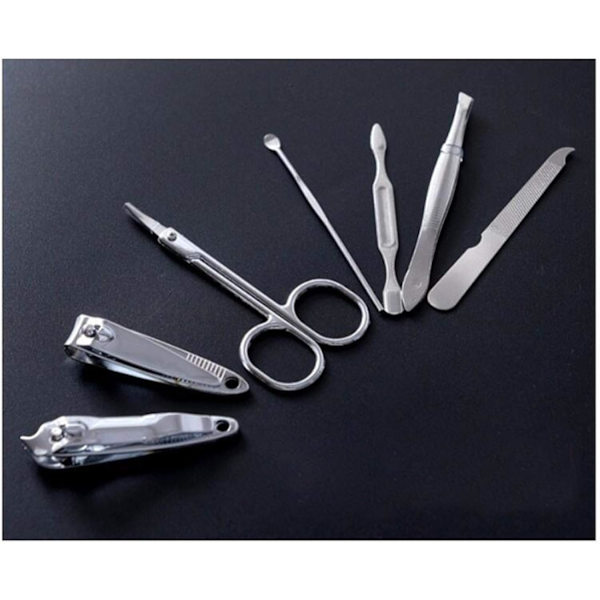 Portabel Manikyrset Mini Grooming Kit Nagelklippare Tillbehör DXGHC